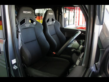 HONDA�@N-VAN�i2018�N�j�@�Ɂ@RECARO�i���J���j�@SR-7F�@GK100�@BK/BK�@A/R�@�~���E�@����