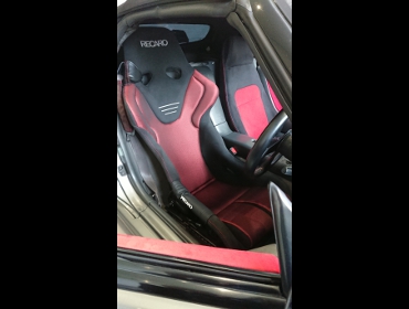 HONDA�@�r�[�g�@�Ɂ@RECARO�i���J���j�@RS-G�@GK�@BK/RED�@����