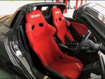 HONDA�@S660�@�Ɂ@RECARO�i���J���j�@RS-GS�@RED�@�~���E�@����