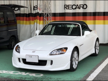 HONDA�@S2000�@AP2�i2006�N�j�@�Ɂ@RECARO�i���J���j�@RS-G�@GK�@BK/BK�@����