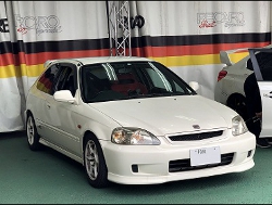 HONDA�@�V�r�b�N�@EK9�i2000�N�j�@�Ɂ@RECARO�i���J���j�@RS-G�@GK�@BK/RED�@����