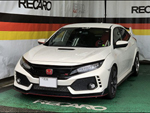 HONDA@ƒVƒrƒbƒN@FK8i2018”Nj@‚É@RECAROiƒŒƒJƒj@PRO@RACER@RMS@2700G@‘•’…