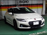 HONDA CR-Z ZF2(2016年) に RECARO(レカロ) SR-6 GK100S BK/ブルー 装着