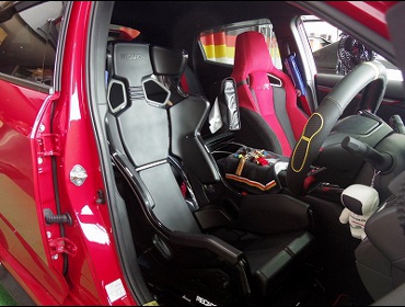 HONDA�@�V�r�b�N�@�^�C�vR�@FK8�i2019�N�j�@�Ɂ@RECARO�i���J���j�@PRO�@RACER�@RMS�@2700G�@����