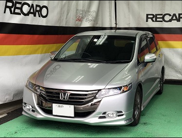 HONDA�@�I�f�b�Z�C�@RB3�i2012�N�j�@�Ɂ@RECARO�i���J���j�@RS-G�@GK�@BK/BK�@����