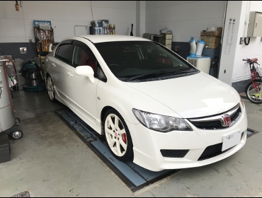 HONDA�@�V�r�b�N�@�^�C�vR�@FD2�@�Ɂ@RECARO�i���J���j�@RS-GS�@RED�@����