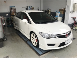 HONDA�@�V�r�b�N�@�^�C�vR�@FD2�@�Ɂ@RECARO�i���J���j�@RS-GS�@RED�@����