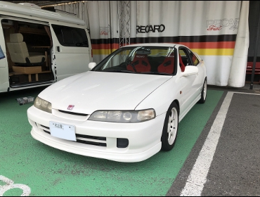 HONDA�@�C���e�O���@DC2�i1998�N�j�@�Ɂ@RECARO�i���J���j�@SR-7�@KK100�@RED�@�~���E�@����