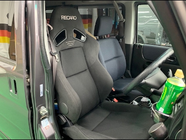 HONDA�@�o���X�@�z�r�I�@HM3�@�Ɂ@RECARO�i���J���j�@SR-7F�@GK100�@BK/BK�@����