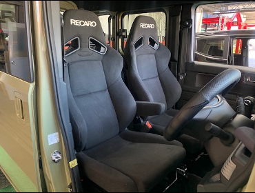 HONDA�@N-VAN�@JJ2�i2020�N�j�@�Ɂ@RECARO�i���J���j�@SR-7F�@KK100�@BK�@�A�[�����X�g�t���@�~���E�@����