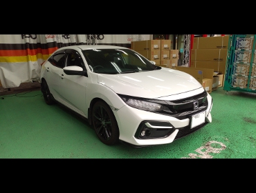 HONDA�@�V�r�b�N�n�b�`�o�b�N�@FK7�i2020�N�j�@�Ɂ@RECARO�i���J���j�@SR-7�@GK100H�@BK/BK�@����