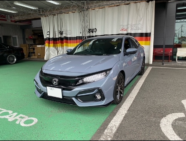 HONDA�@�V�r�b�N�@FK7�i2021�N�j�@�Ɂ@RECARO�i���J���j�@SR-7�@GK100H�@BK/SIL�@�V�[�g�q�[�^�[�t���@����