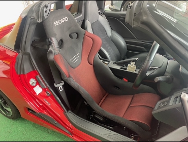 HONDA�@S660�i2015�N�j�@�Ɂ@RECARO�i���J���j�@RS-G�@GK�@BK/RED�@����