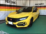 HONDA@ƒVƒrƒbƒN@ƒ^ƒCƒvR@FK8i2021”Nj@‚É@RECAROiƒŒƒJƒj@SR-7@GU100H@RED@ƒV[ƒgƒq[ƒ^[•t‚«@‘•’…