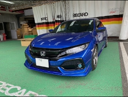 HONDA�@�V�r�b�N�@FK7�i2018�N�j�@�Ɂ@RECARO�i���J���j�@SR-7�@GK100�@BK/RED�@�V�[�g�q�[�^�[�t���@����