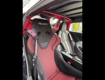 HONDA�@S660�@�Ɂ@RECARO�i���J���j�@TS-G�@GK�@BK/RED�@�V�[�g�q�[�^�[�t���@����