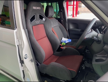HONDA�@N-ONE�@JG3�i2021�N�j�@�Ɂ@RECARO�i���J���j�@SR-7�@GK100�@BK/RED�@����
