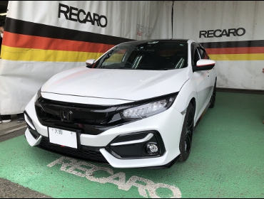 HONDA�@�V�r�b�N�@FK7�i2020�N�j�@�Ɂ@RECARO�i���J���j�@SR-7�@GK100�@BK/RED�@�V�[�g�q�[�^�[�t���@�~���E�@����