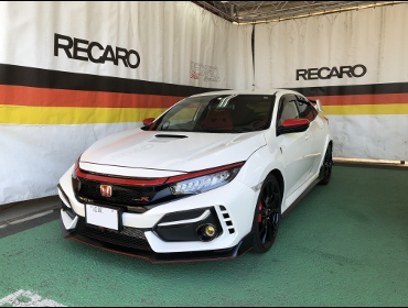 HONDA�@CIVIC�@FK8�i2020�N�j�@�Ɂ@RECARO�i���J���j�@RS-GS�@RED�@����