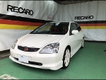 HONDA@ƒVƒrƒbƒN@EP3@‚É@RECAROiƒŒƒJƒj@SR-7@KK100@RED@‘•’…@