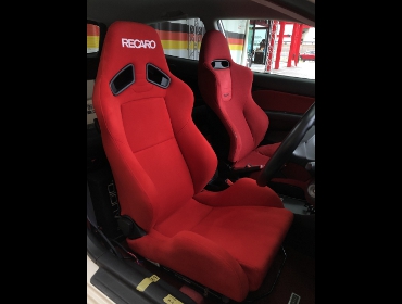 HONDA�@�V�r�b�N�@EP3�@�Ɂ@RECARO�i���J���j�@SR-7�@KK100�@RED�@�����@