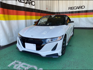 HONDA�@S660�@JW5�i2017�N�j�@�Ɂ@RECARO�i���J���j�@TS-G�@GK�@BK/SIL�@�V�[�g�q�[�^�[�t���@����