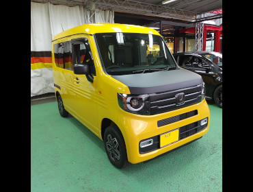 HONDA�@N-VAN�@JJ2�i2022�N�j�@�Ɂ@RECARO�i���J���j�@SR-7F�@GK100�@BK/�u���[�@�V�[�g�q�[�^�[�t���@�A�[�����X�g�t���@����