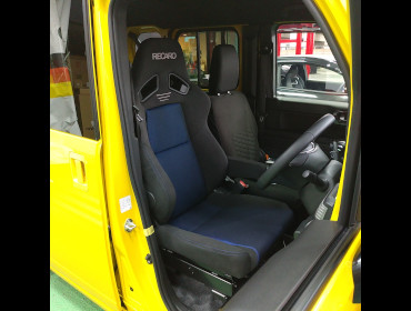 HONDA�@N-VAN�@JJ2�i2022�N�j�@�Ɂ@RECARO�i���J���j�@SR-7F�@GK100�@BK/�u���[�@�V�[�g�q�[�^�[�t���@�A�[�����X�g�t���@����