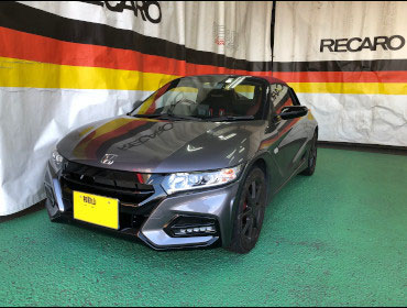 HONDA�@S660�@�Ɂ@RECARO�i���J���j�@TS-G�@GK�@BK/RED�@���@RECARO�~TRIAL�@4�_���V�[�g�x���g�@����