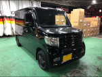 HONDA�@N-VAN�i2019�N�j�@�Ɂ@RECARO�i���J���j�@SR-7�@GU100H�@BK�@�~���E�@����