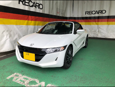 HONDA�@S660�@JW5�i2022�N�j�@�Ɂ@RECARO�i���J���j�@TS-G�@GK�@BK/RED�@����