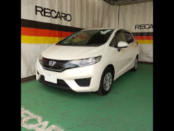 HONDA�@�t�B�b�g�@GK3�i2015�N�j�@�Ɂ@RECARO�i���J���j�@SR-7F�@GK100�@BK/BK�@����