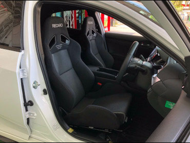 HONDA�@�V�r�b�N�@FK7�i2021�N�j�@�Ɂ@RECARO�i���J���j�@SR-7�@GK100�@BK/SIL�@���@SR-7F�@GK100�@BK/SIL�@����