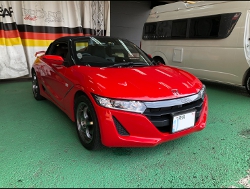 HONDA�@S660���@JW5�i2019�N�j�@�Ɂ@RECARO�i���J���j�@SR-7�@GU100H�@�u���E���@�V�[�g�q�[�^�[�t���@����