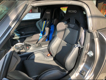 HONDA�@S2000�@AP2�i2006�N�j�@�Ɂ@RECARO�i���J���j�@RS-G�@GK�@BK/SIL�@���@SR-7�@GK�@BK/SIL�@����