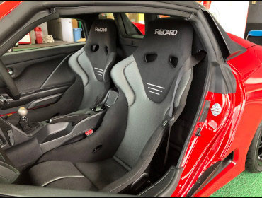 HONDA�@S660�@�Ɂ@RECARO�i���J���j�@TS-G�@GK�@BK/SIL�@�V�[�g�q�[�^�[�t���@���@RS-G�@GK�@BK/SIL�@�V�[�g�q�[�^�[�t���@����