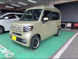 HONDA�@N-VAN�@JJ1�i2022�N�j�@�Ɂ@RECARO�i���J���j�@SR-7F�@GK100�@BK/BK�@�A�[�����X�g�t���@����