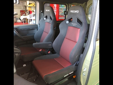 HONDA�@N-VAN�@JJ1�i2022�N�j�@�Ɂ@RECARO�i���J���j�@SR-7F�@GK100�@BK/RED�@�A�[�����X�g�t���@���@SR-7F�@GK100�@BK/RED�@����