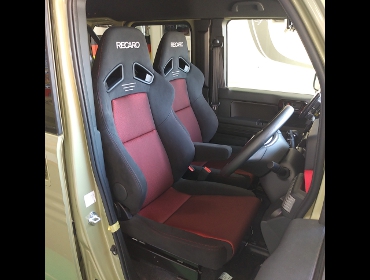 HONDA�@N-VAN�@JJ1�i2022�N�j�@�Ɂ@RECARO�i���J���j�@SR-7F�@GK100�@BK/RED�@�A�[�����X�g�t���@���@SR-7F�@GK100�@BK/RED�@����