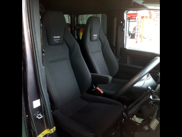 HONDA�@N-VAN�@JJ1�i2022�N�j�@�Ɂ@RECARO�i���J���j�@LX-F�@TRNN BK�@�~���E�@����