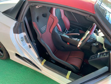 HONDA�@S660�@JW5�i2018�N�j�@�Ɂ@RECARO�i���J���j�@RS-G�@GK�@BK/RED�@����