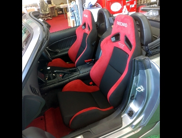 HONDA�@S2000�@AP2�i2009�N�j�@�Ɂ@RECARO�i���J���j�@SR-7�@GU100�@RED�@����