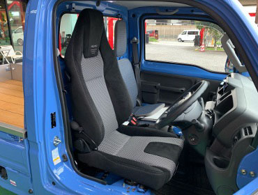 HONDA�@�A�N�e�B�@HA9�i2021�N�j�@�Ɂ@RECARO�i���J���j�@LX-F�@WU110�@BK�@����