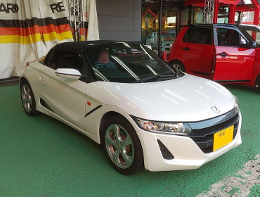 HONDA�@S660�@JW5�i2016�N�j�@�Ɂ@RECARO�i���J���j�@TS-G�@GK�@BK/SIL�@����