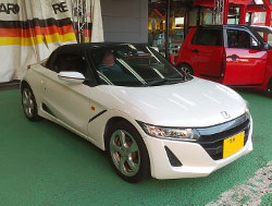 HONDA�@S660�@JW5�i2016�N�j�@�Ɂ@RECARO�i���J���j�@TS-G�@GK�@BK/SIL�@����