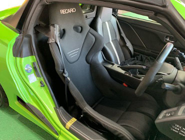 HONDA�@S660�@����@�����V�[�g�q�[�^�[�t���ԁi2020�N�j�@�Ɂ@RECARO�i���J���j�@TS-G�@GK�@BK/BK�@�V�[�g�q�[�^�[�t���@����