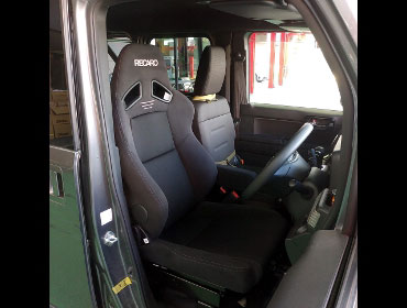 HONDA�@N-VAN�@JJ1�i2019�N�j�@�Ɂ@RECARO�i���J���j�@SR-7F�@GK100�@BK/BK�@����