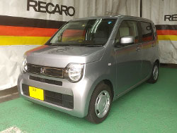 HONDA�@N-WGN�@JH3�i2022�N�j�@�Ɂ@RECARO�i���J���j�@�G���S���hMV�@�O���C�@�V�[�g�q�[�^�[�t���@����
