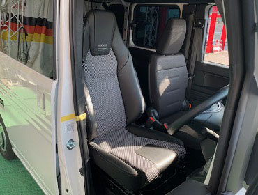 HONDA�@N-VAN�@JJ1�@�Ɂ@RECARO�i���J���j�@LX-F�@WL110H�@BK�@�V�[�g�q�[�^�[�t���@����