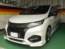 HONDA�@�I�f�b�Z�C�n�C�u���b�h�@6AA-RC4�i2019�N�j�@�Ɂ@RECARO�i���J���j�@SR-7�@GU100H�@RED�V�[�g�q�[�^�[�t���@����